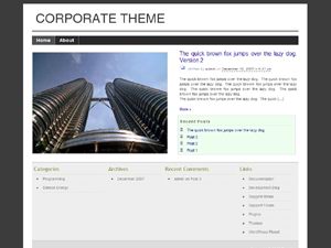 Corporate WordPress Theme