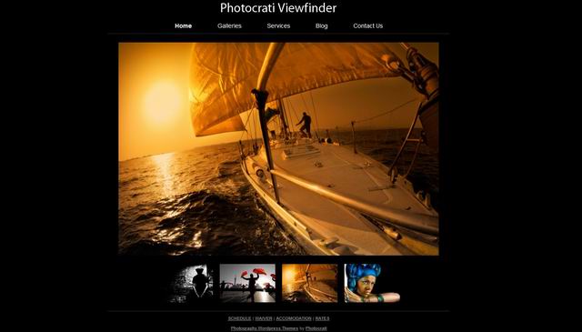 viewfinder WordPress Themes for Photographers