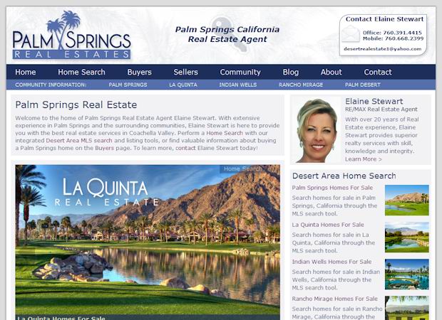 wordpress Real Estate theme palmsprings