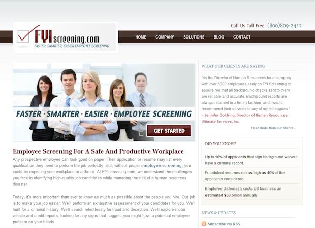 fyiscreening wordpress corporate theme