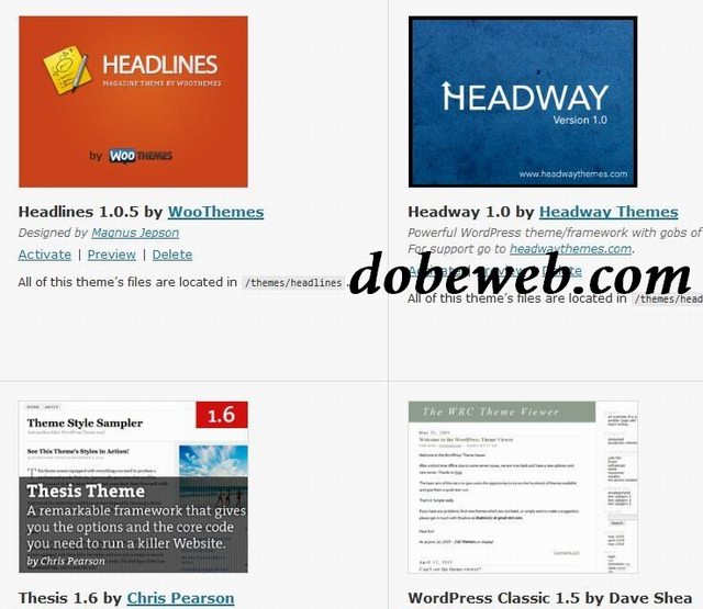 headway theme download