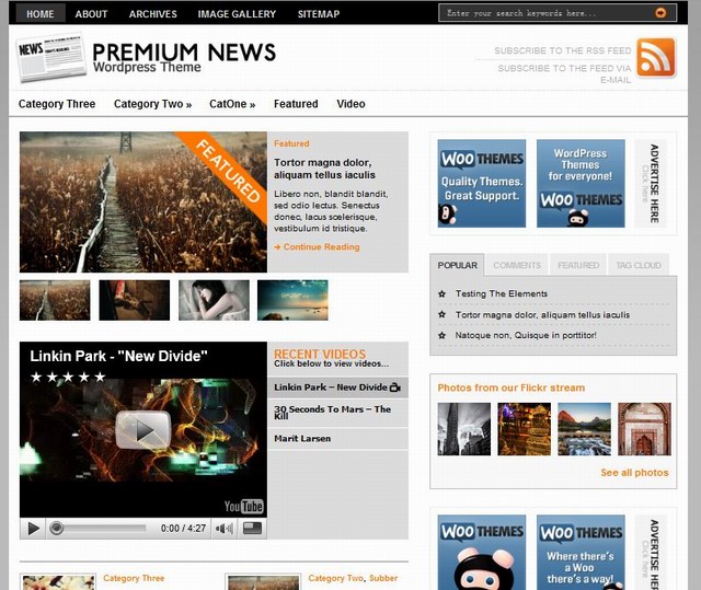 magazine wordpress church theme free