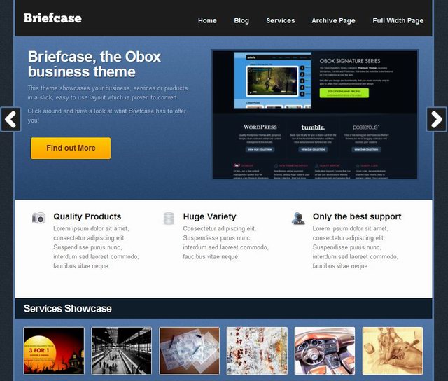 2010 wordpress cms coporate theme