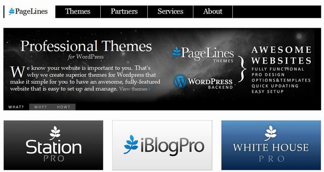 pageline-wordpress-cms-templates