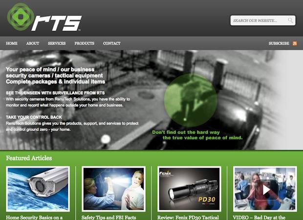 wordpress business cms theme Renutech Solutions
