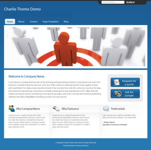 charlie wordpress theme ithemes