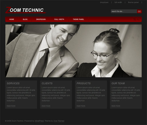 Zoom Technic WordPress Theme