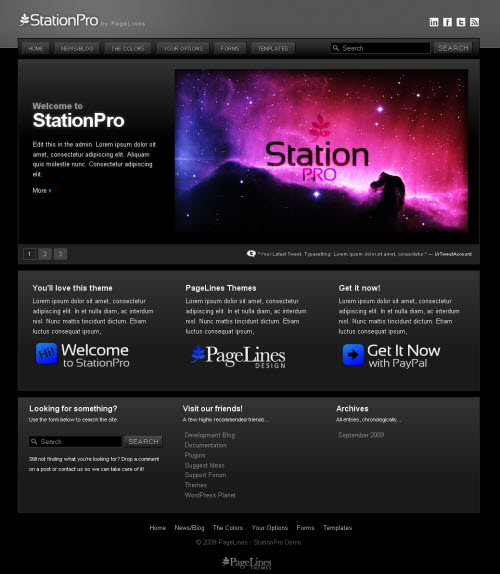 Station Pro wordpress theme