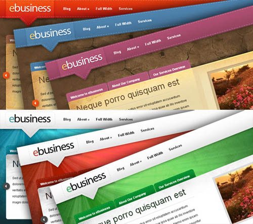 ebusiness theme