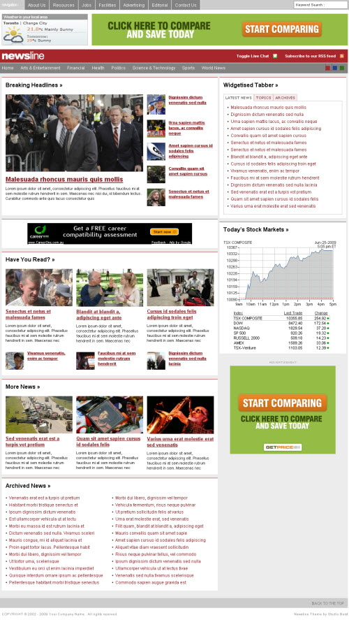 newsline wordpress theme