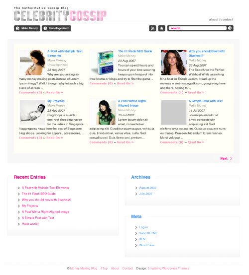 celebrity gossip wordpress theme