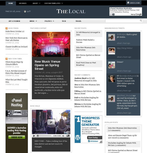 The Local Premium WordPress Theme