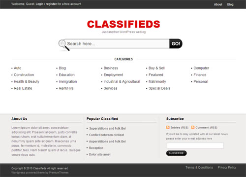 classifieds-wordpress-theme