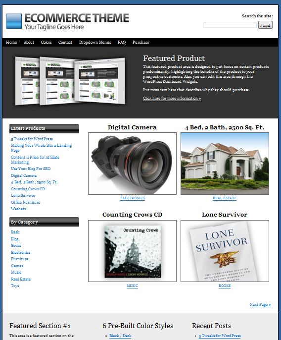 ithemes ecommerce wordpress theme