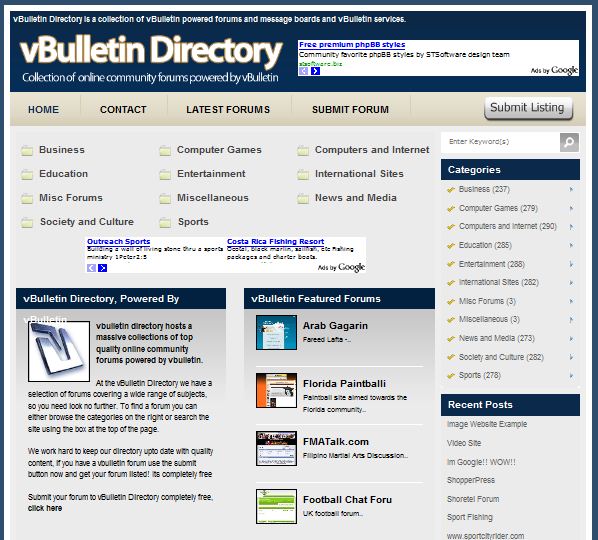 link directory wordpress template