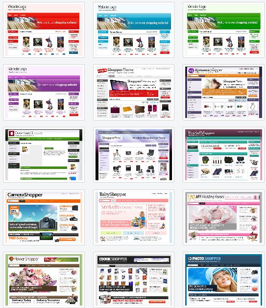 shopperpress theme example site