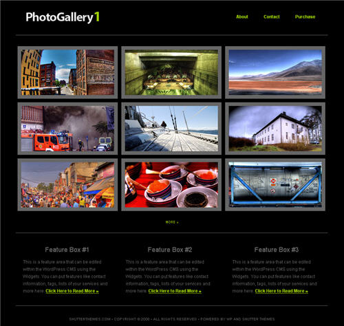 Photo gallery theme 1