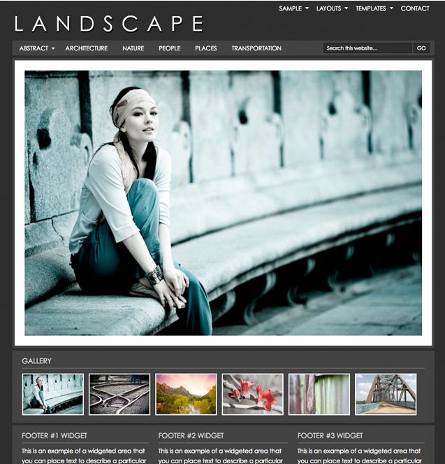 studiopress landscape photo wordpress theme