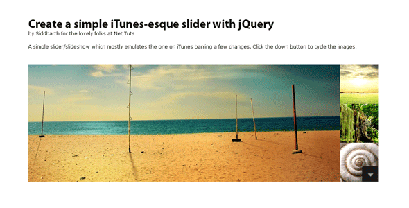 How to Create a Simple iTunes-like Slider 