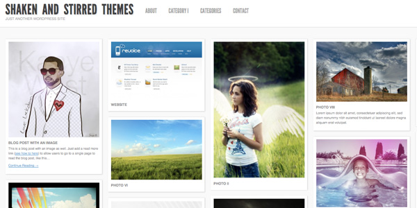 ShakenGrid 20 Excellent Free WordPress 3.0 Themes