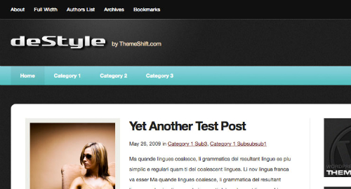 Free-WordPress-Theme-ThemeShift – deStyle Theme