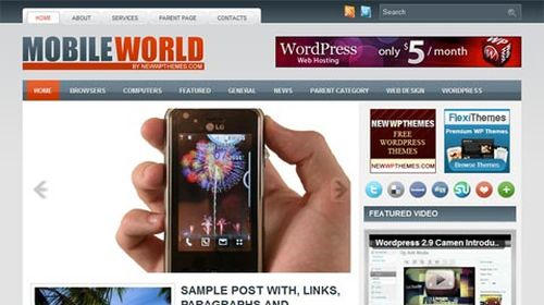 Free-WordPress-Theme-MobileWorld