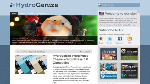 Free-WordPress-Theme-Hydrogenize Free WordPress Theme