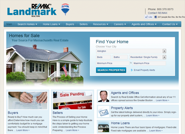 Real Estate Website Builder