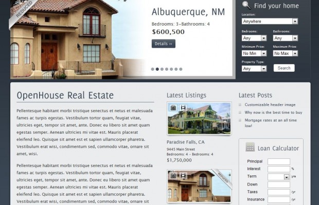 best Real Estate WordPress Theme