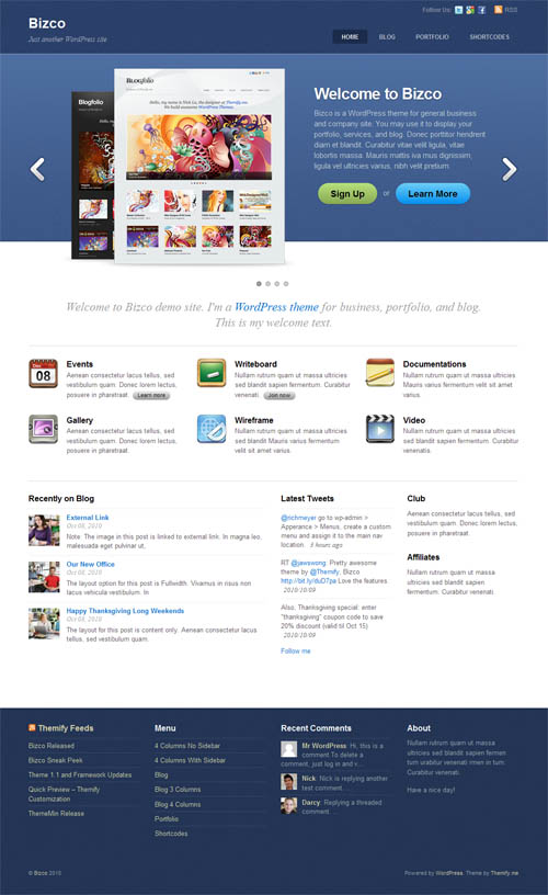 bizco-corporate-wordpress-theme