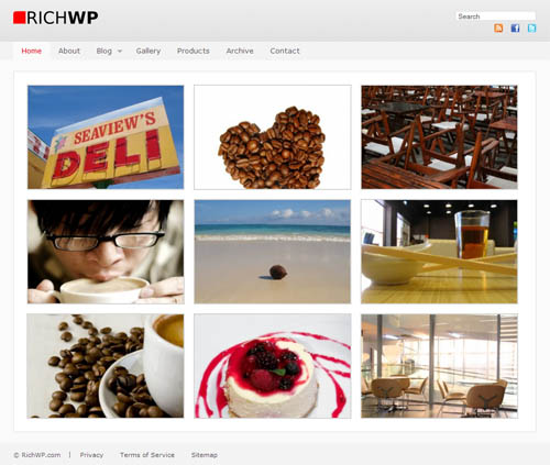 photo wordpress theme