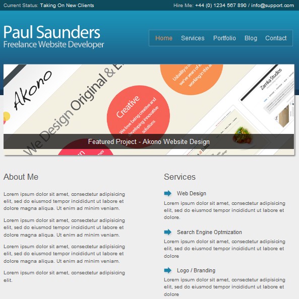 2011 business wordpress theme