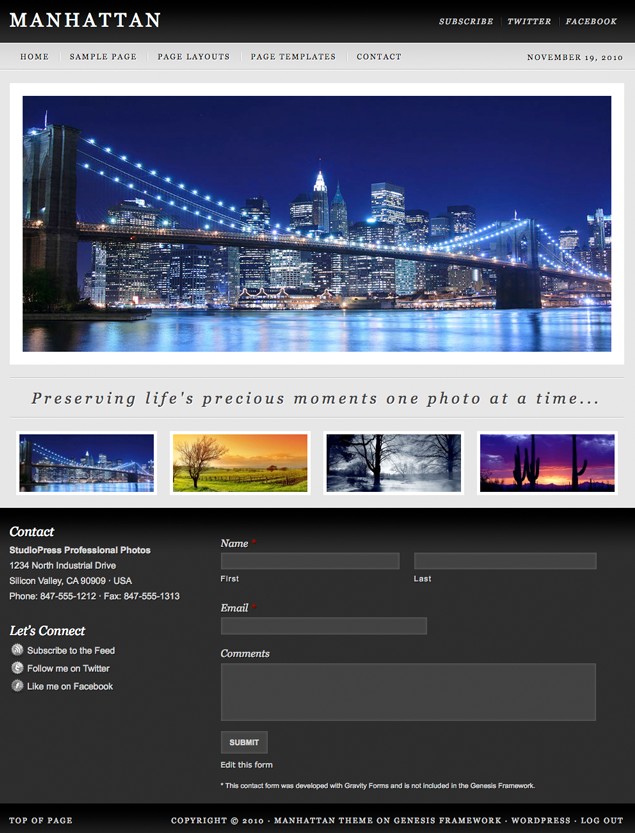photography wordpress theme for photographers