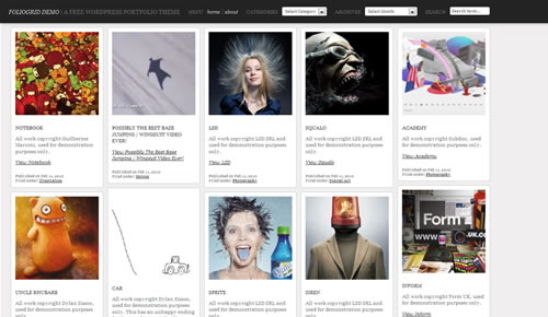 Sm WordPress Theme 59 in 100 Free High Quality WordPress Themes: 2010 Edition