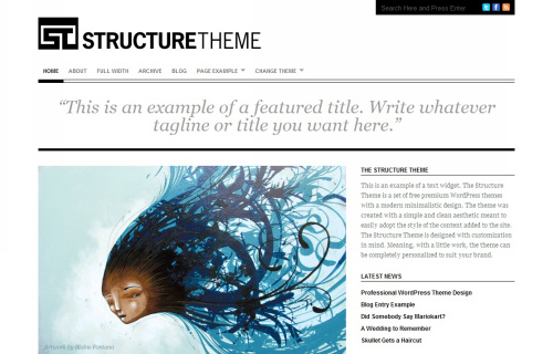 Wordpress-118 in 100 Free High Quality WordPress Themes: 2010 Edition