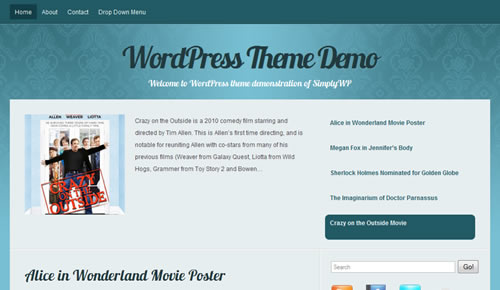 Sm WordPress Theme 10 in 100 Free High Quality WordPress Themes: 2010 Edition