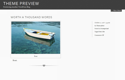 Wordpress-105 in 100 Free High Quality WordPress Themes: 2010 Edition