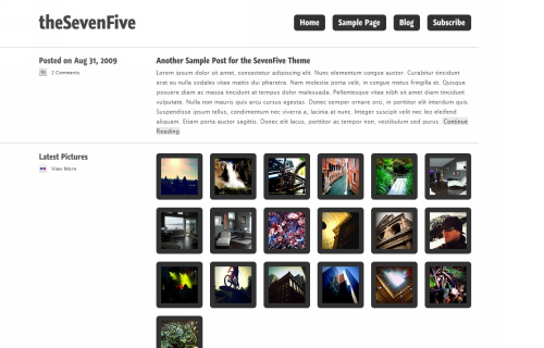 Wordpress-114 in 100 Free High Quality WordPress Themes: 2010 Edition