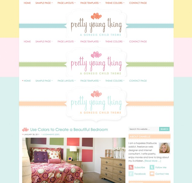 cute wordpress themes