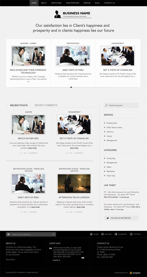 enterprise-wordpress-theme