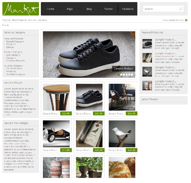 shop wordpress theme