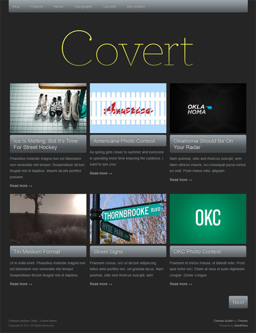 Covert Premium WordPress Theme