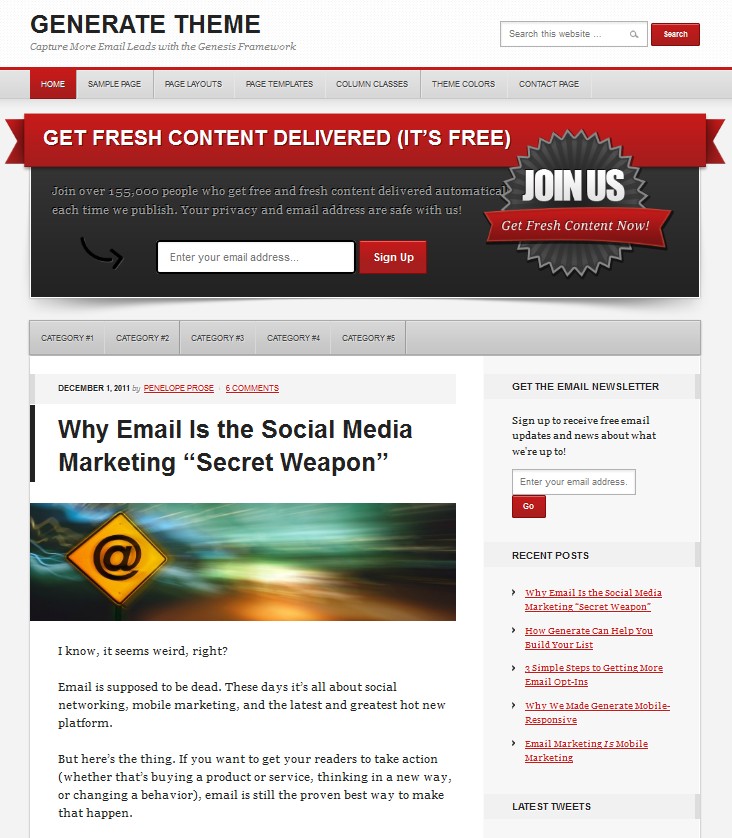 wordpress generate theme studiopress wordpress generate theme studiopress