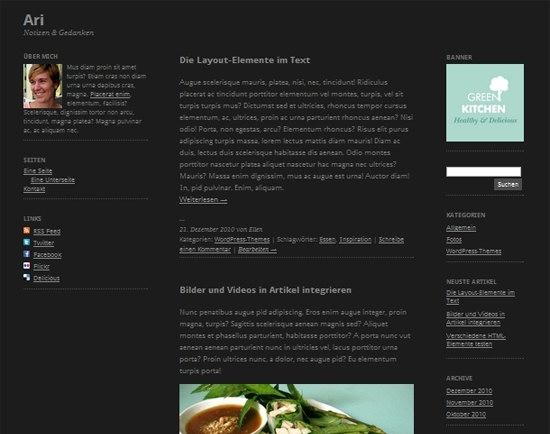 Ari WordPress Theme