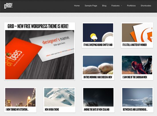 Grid WordPress Theme