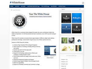 Pagelines Free WordPress Theme: WhiteHouse