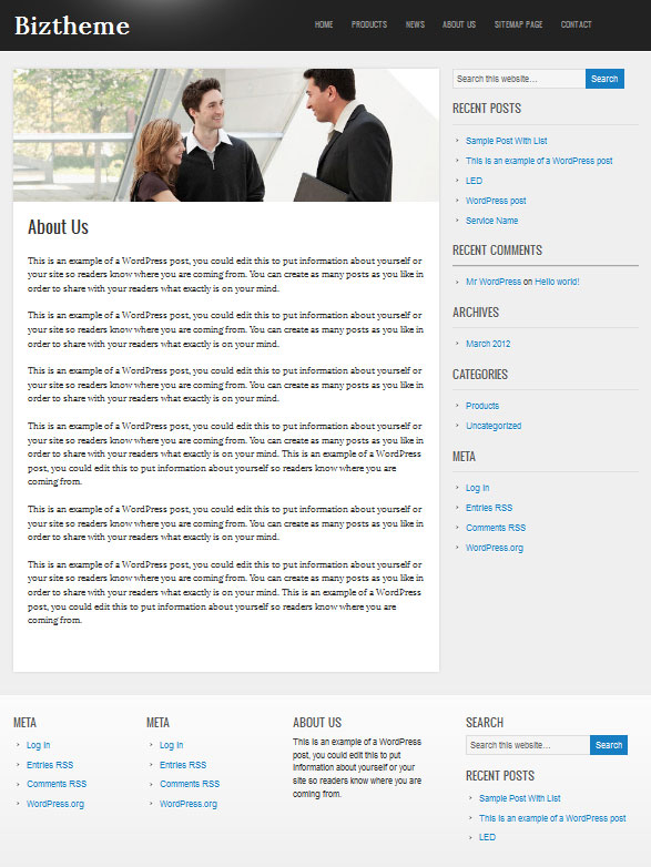 corporate-wordpress-theme-inner-page