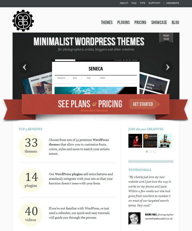 Graph Paper Press WordPress Theme