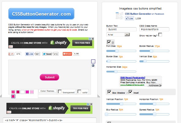 css button generater css button generater