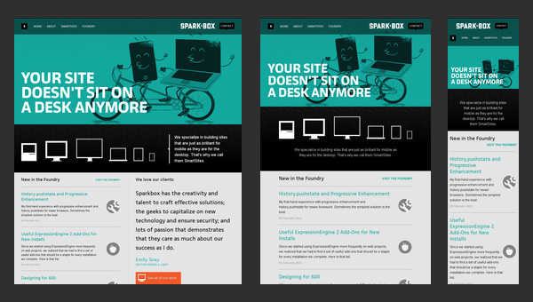 Responsive Web Design Examples